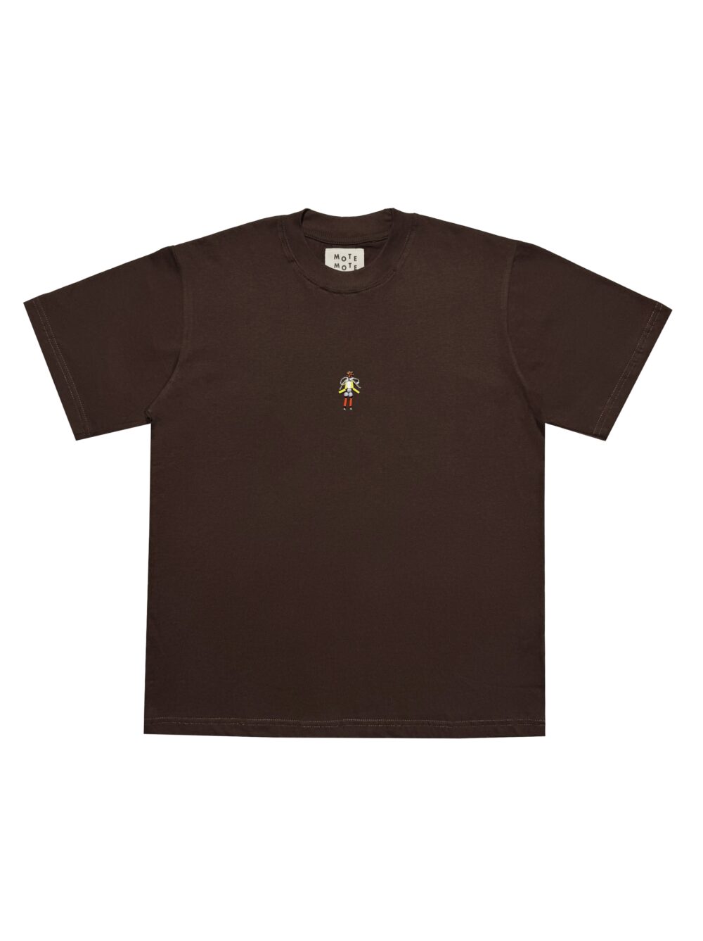 HUMAN TSHIRT BROWN