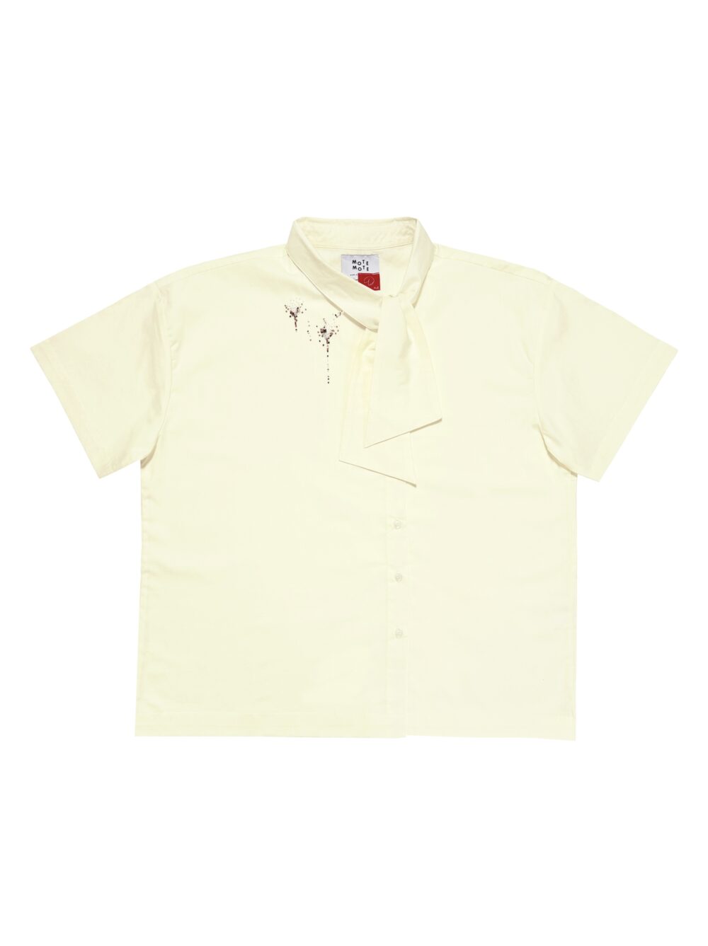 BIRDPOOP BOWTIE SHIRT YELLOW