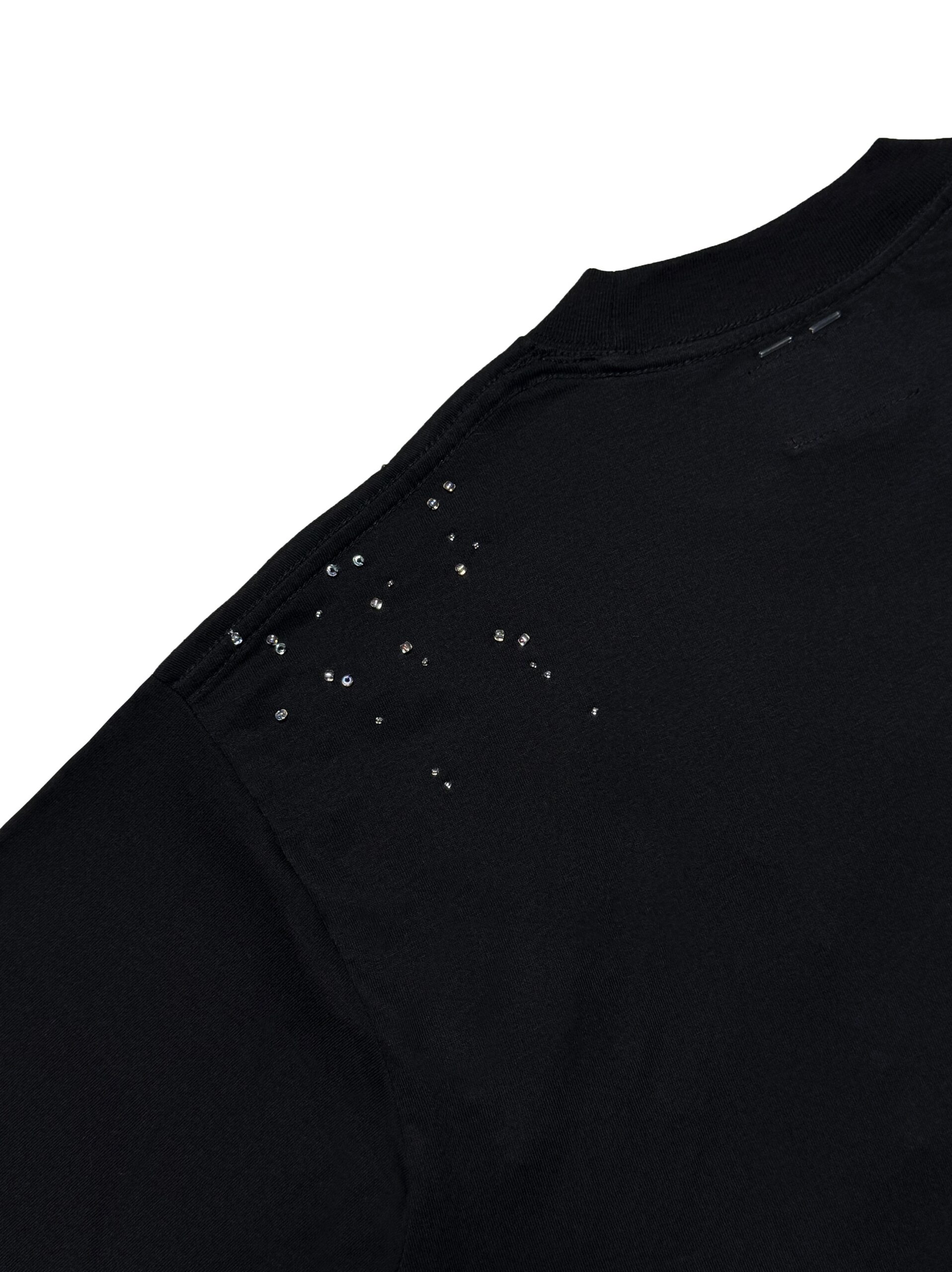 RAINDROP TSHIRT BLACK - Image 3