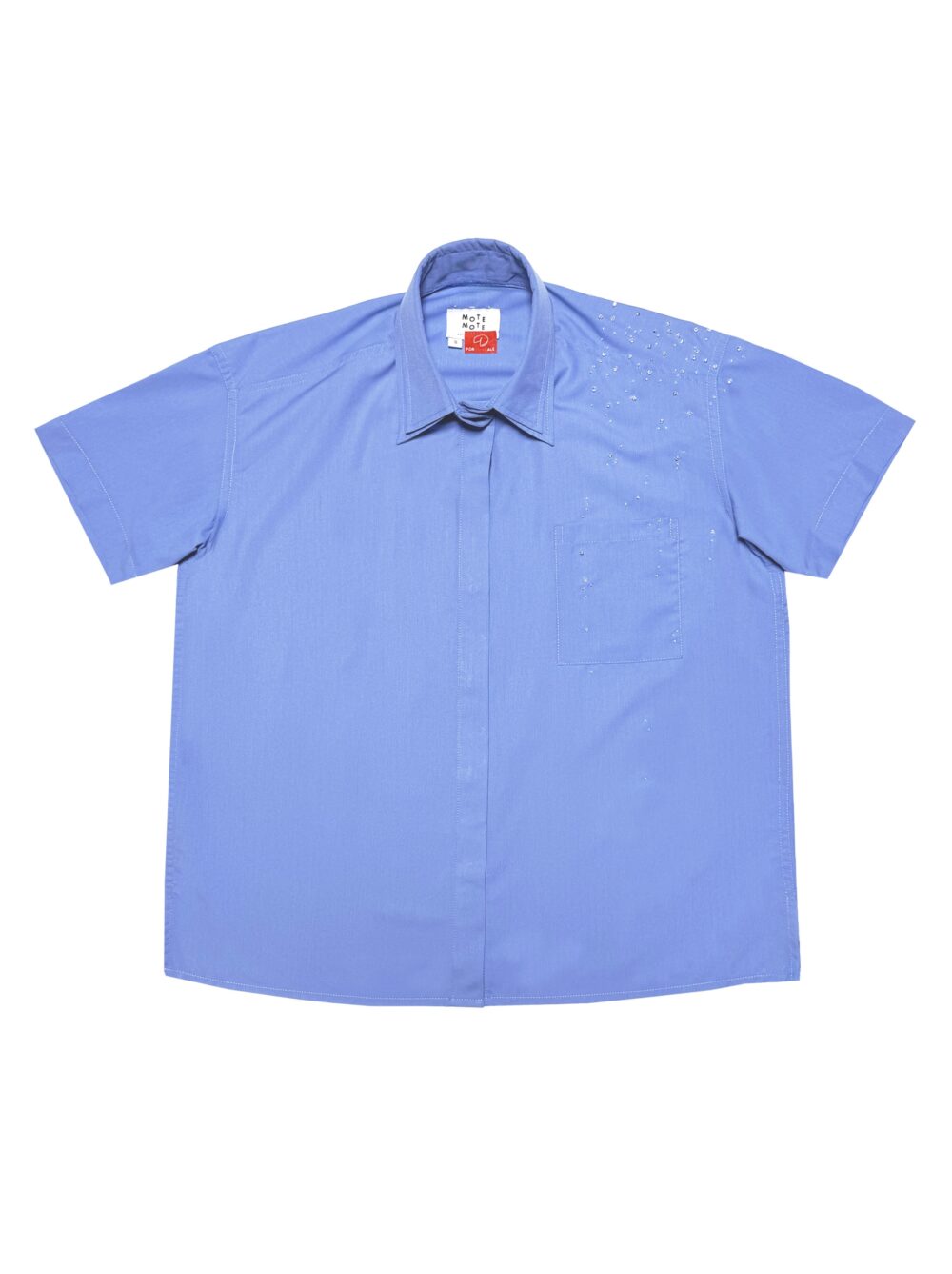 RAINDROP DOUBLE COLLARED BLUE