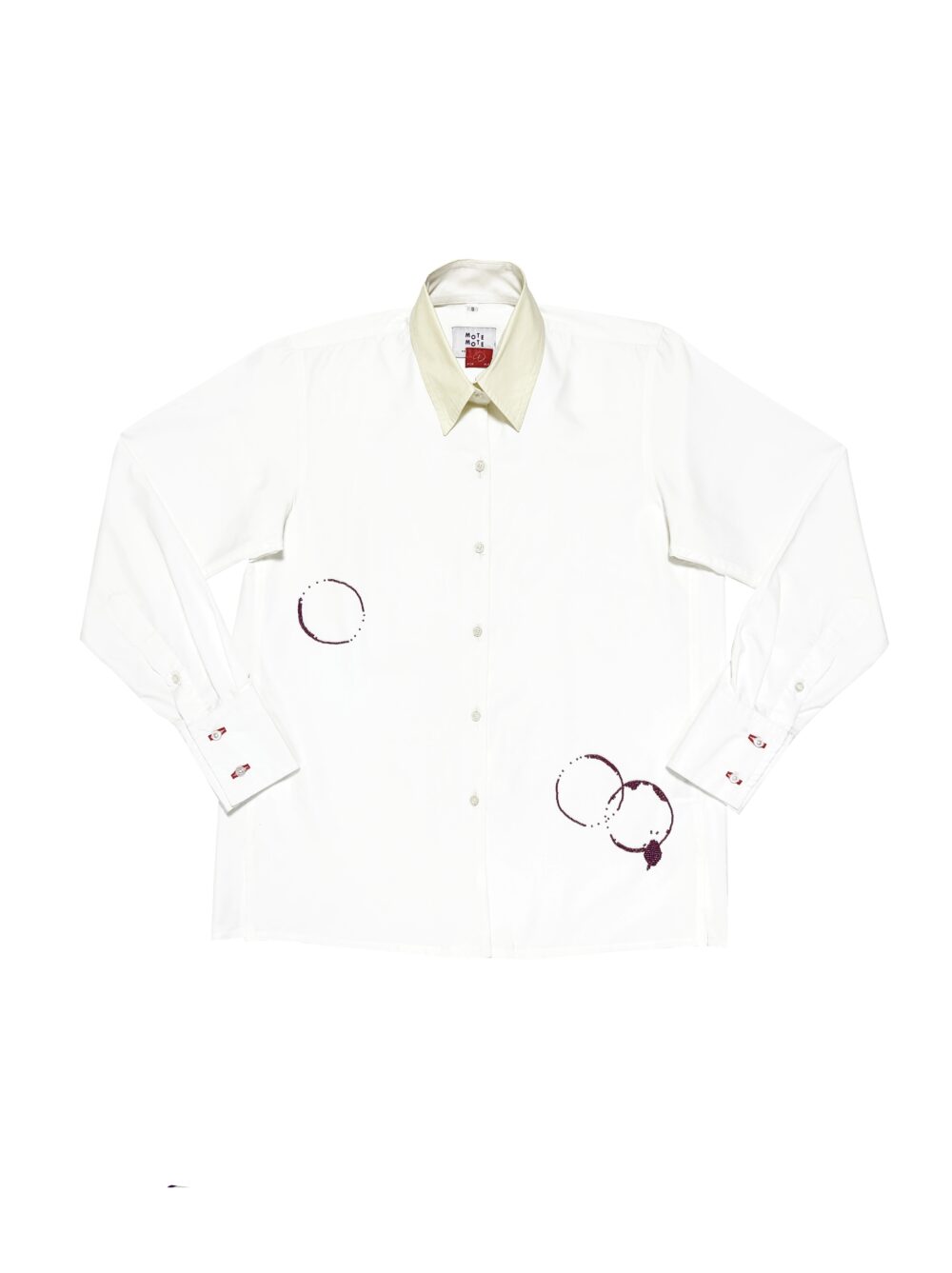 WINE STAIN SHIRT WHITE