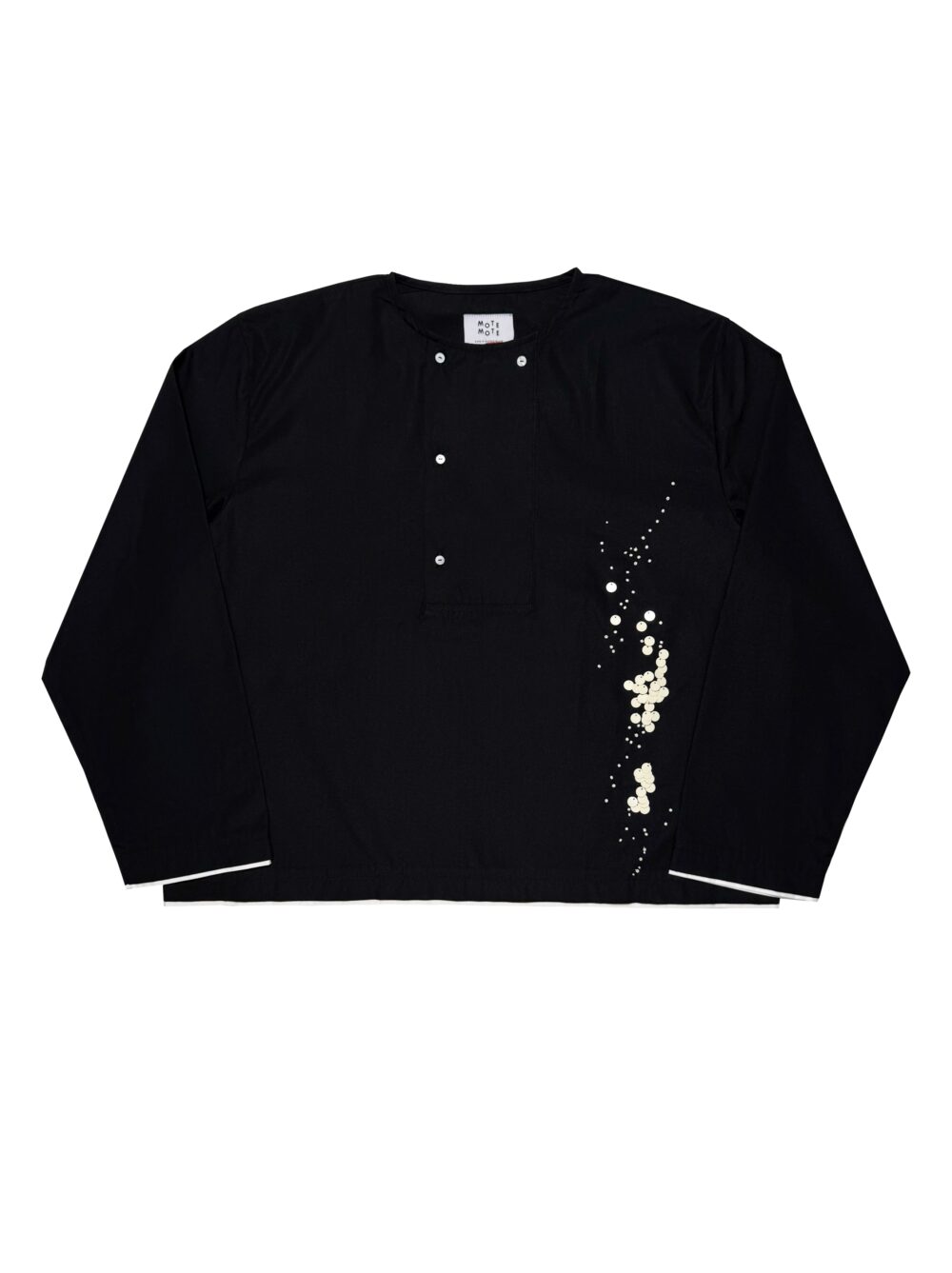 SPLATTER TOP BLACK