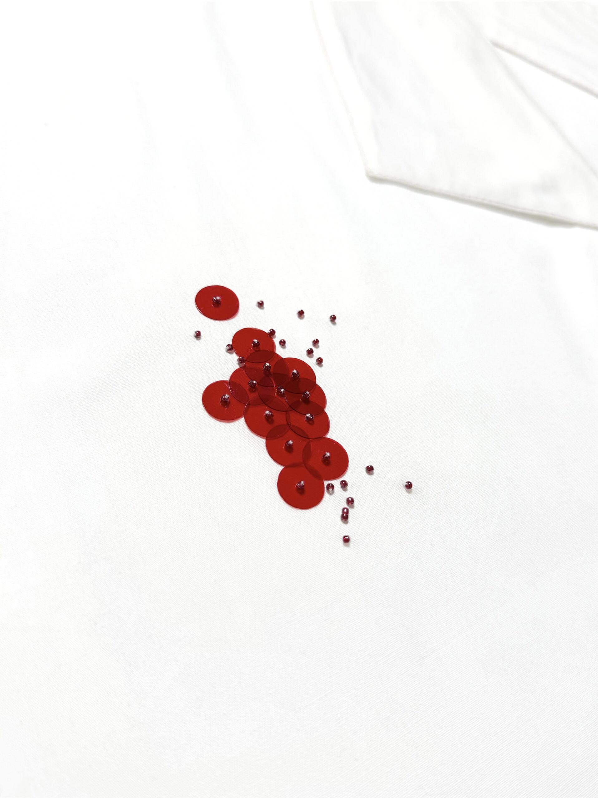 KETCHUP BOWTIE SHIRT WHITE - Image 4