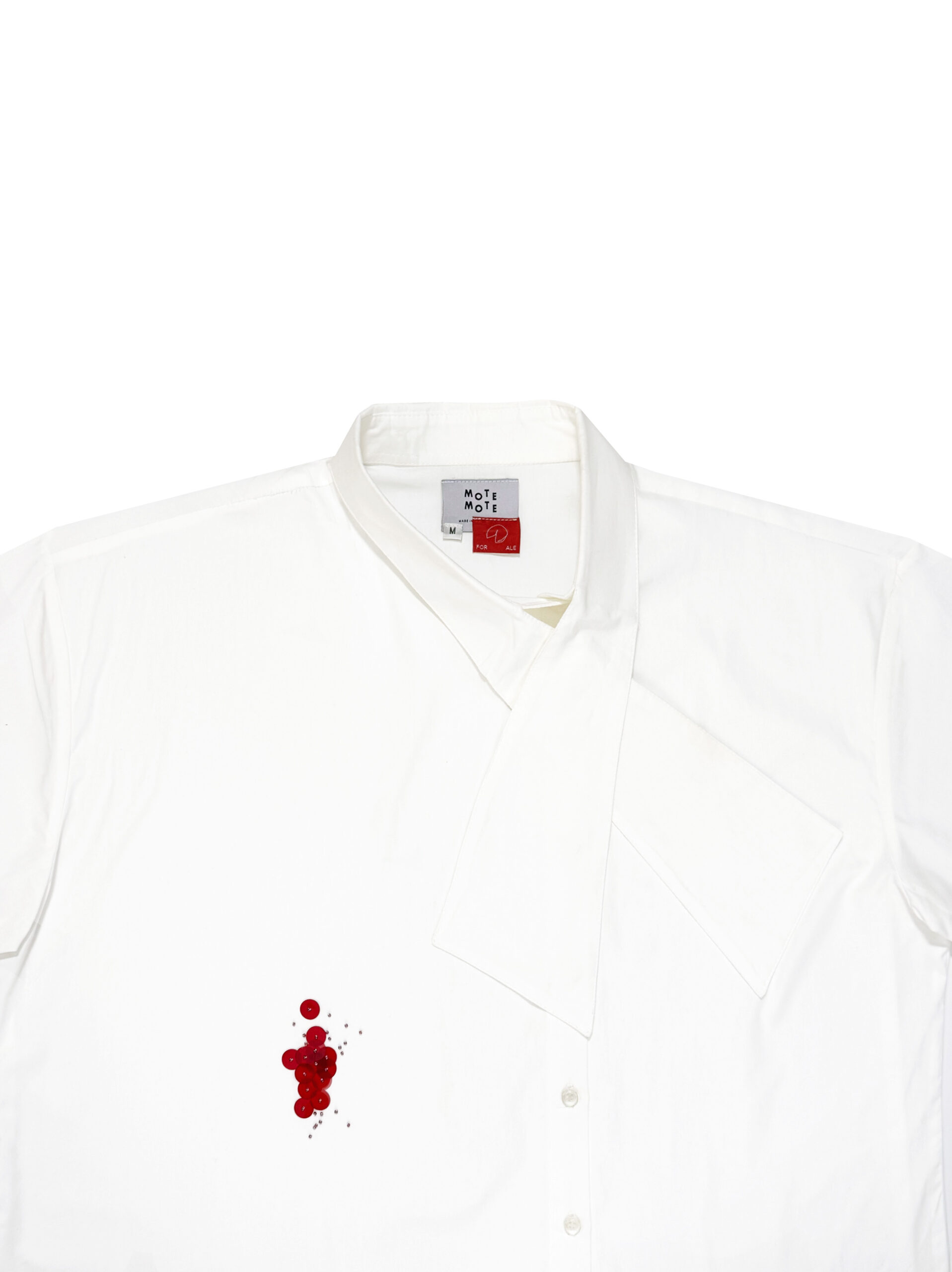 KETCHUP BOWTIE SHIRT WHITE - Image 10