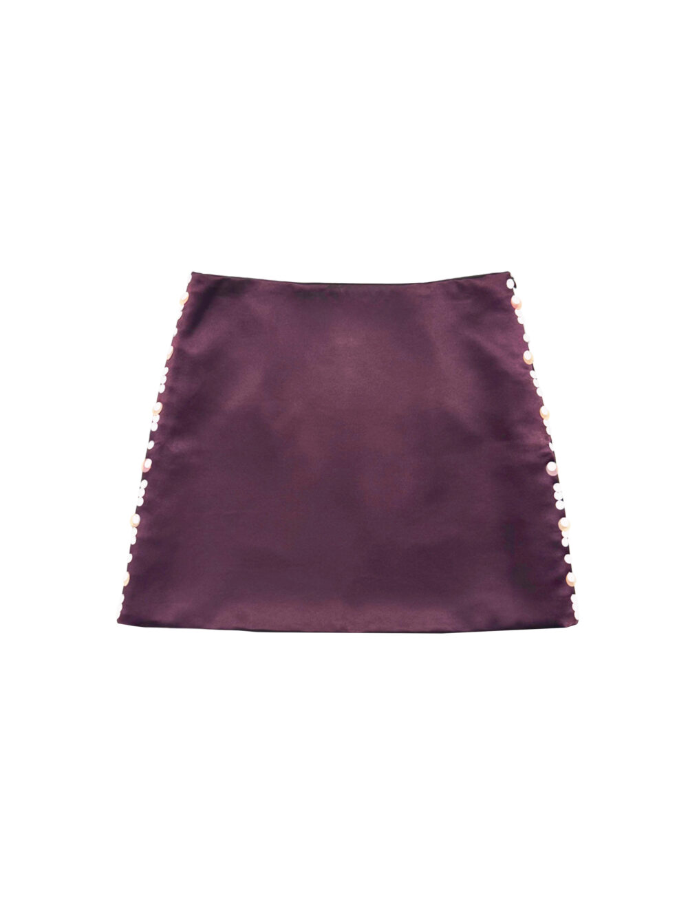 FISHERMAN SKIRT PLUM