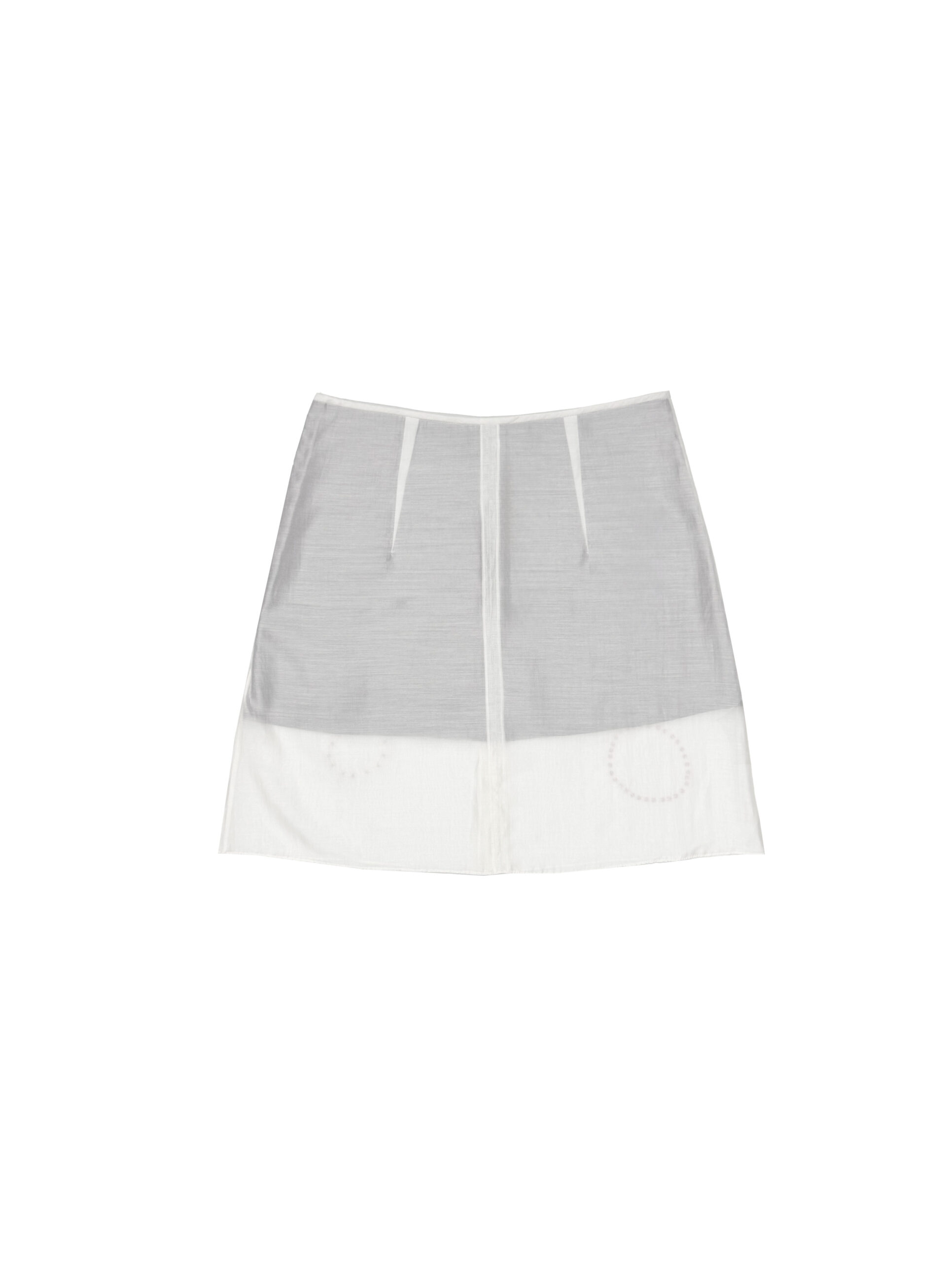 LOOP SKIRT WHITE - Image 3