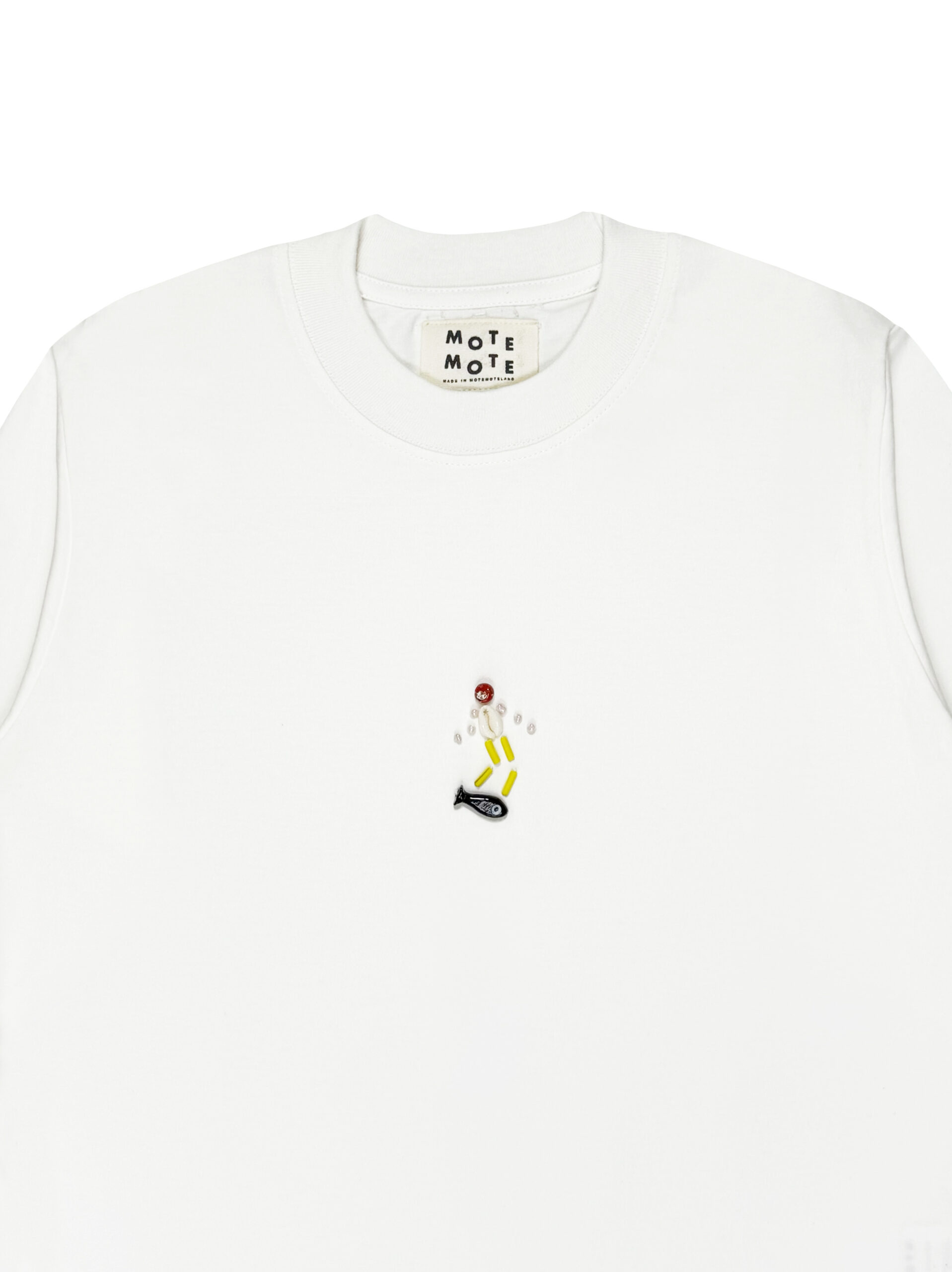 HUMAN SUMMER LONG TEE WHITE - Image 5