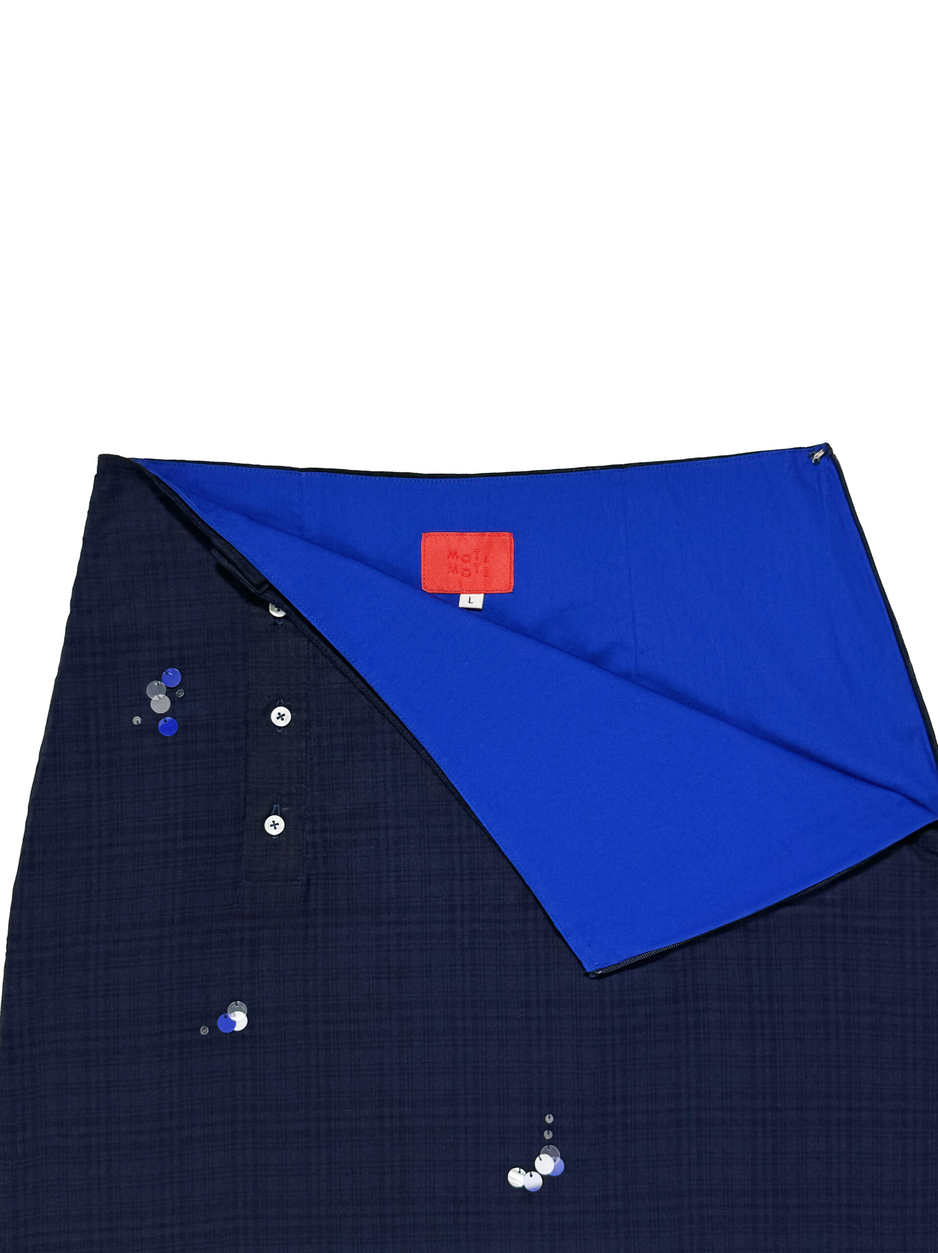 SHELL SKIRT BLUE - Image 4