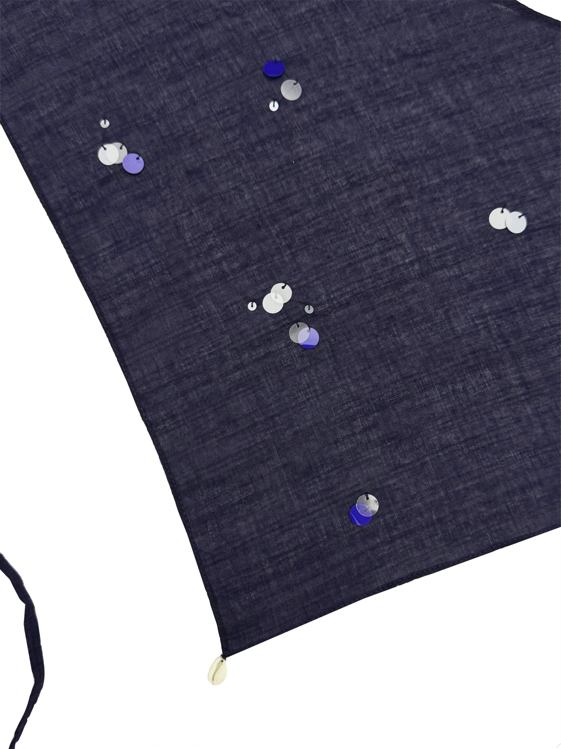 SHELL BANDANA BLUE - Image 6