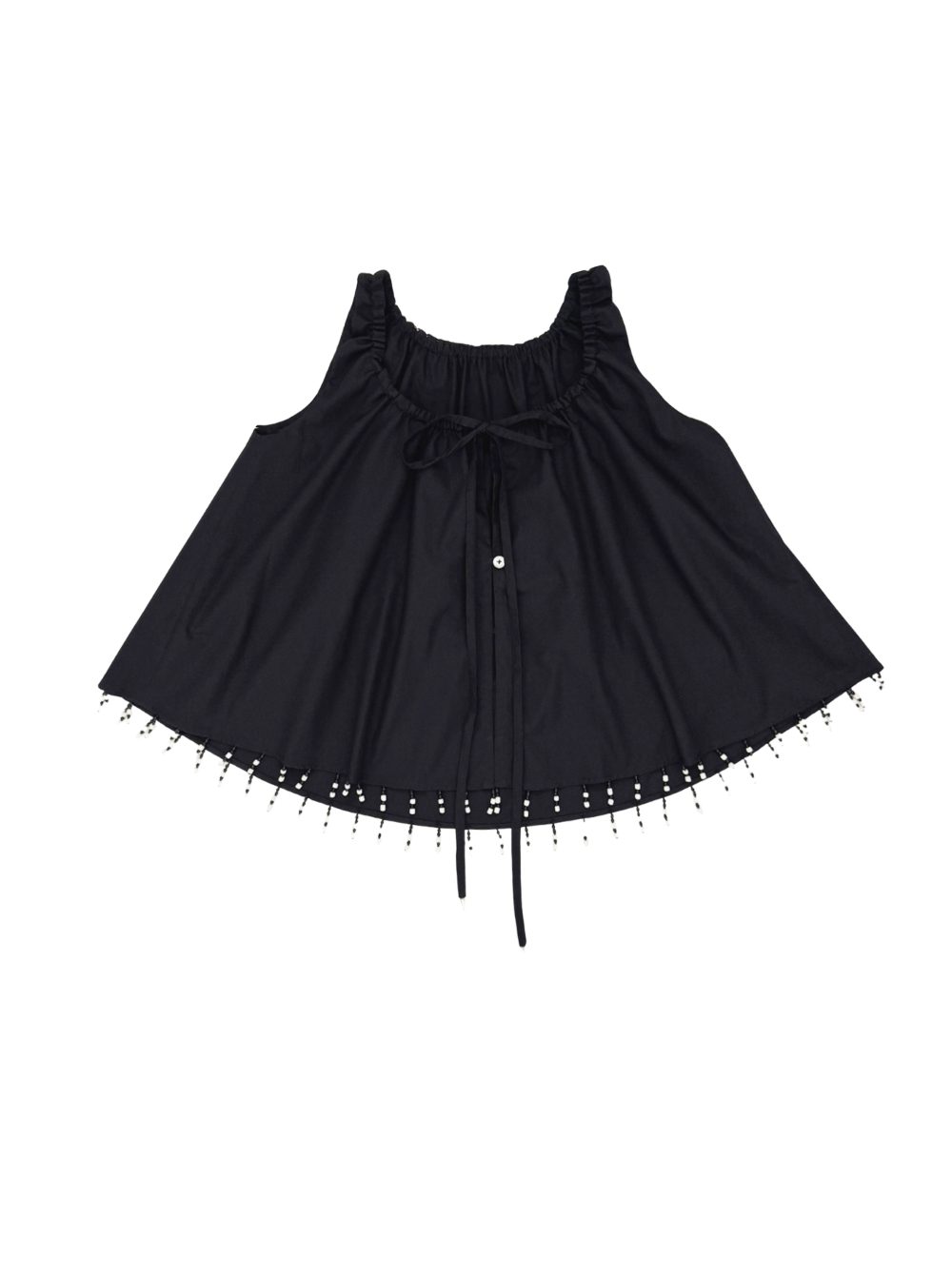 FRINGE TANK BLACK