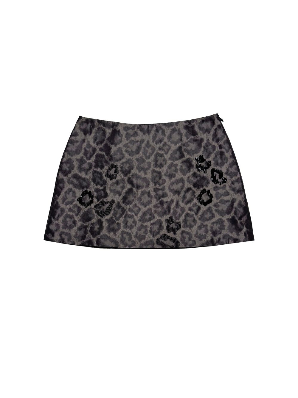 LEOPARD MINI SKIRT