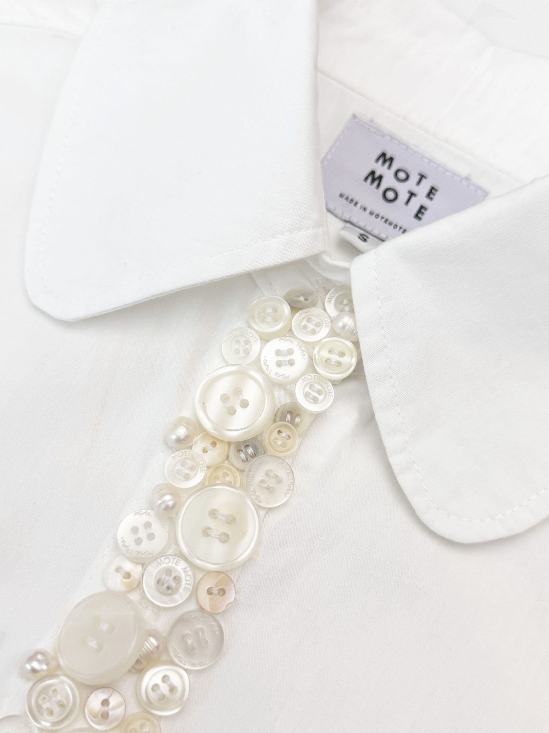 BUTTON SHIRT WHITE - Image 5