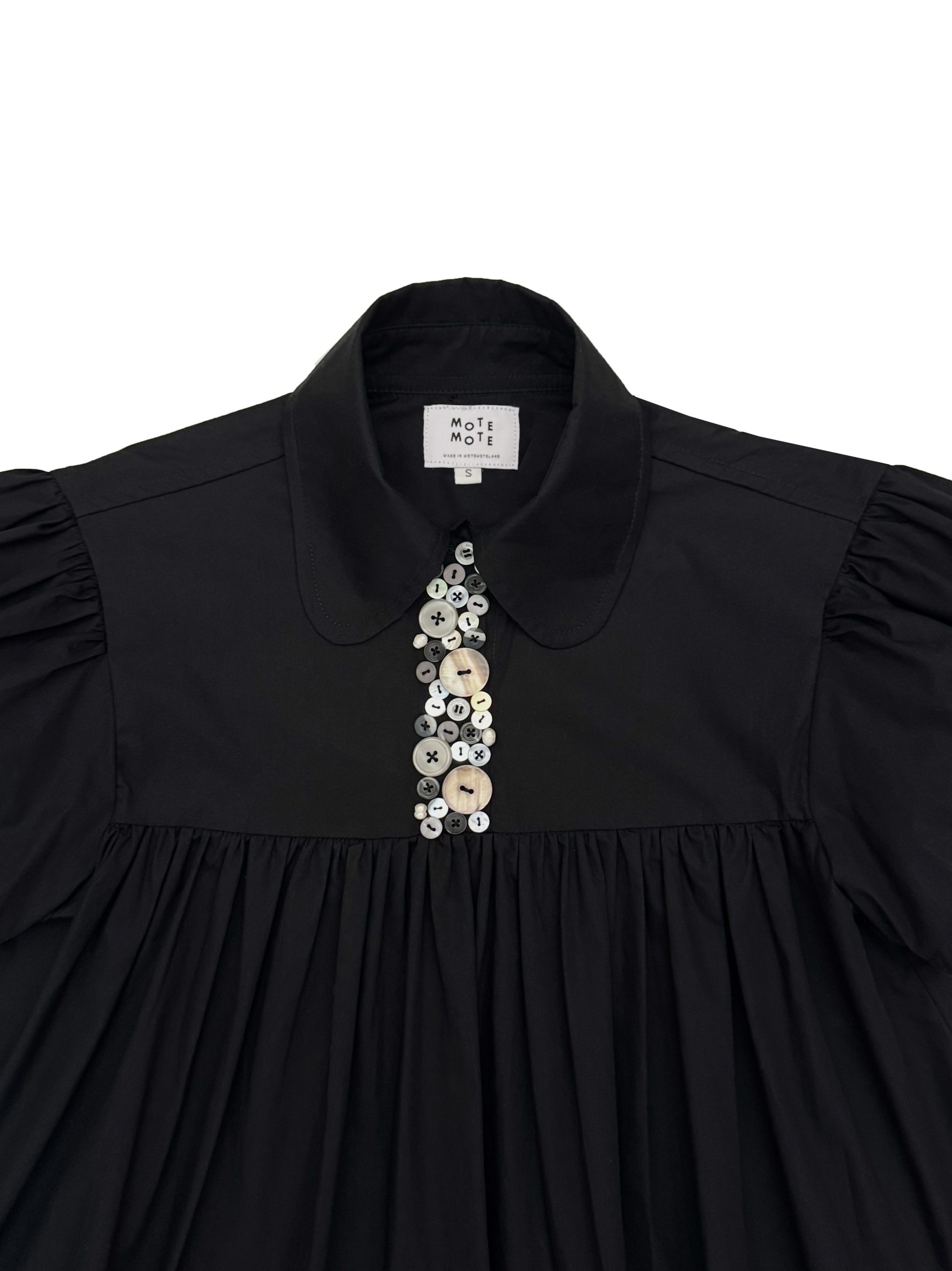 BUTTON SHIRT BLACK - Image 3