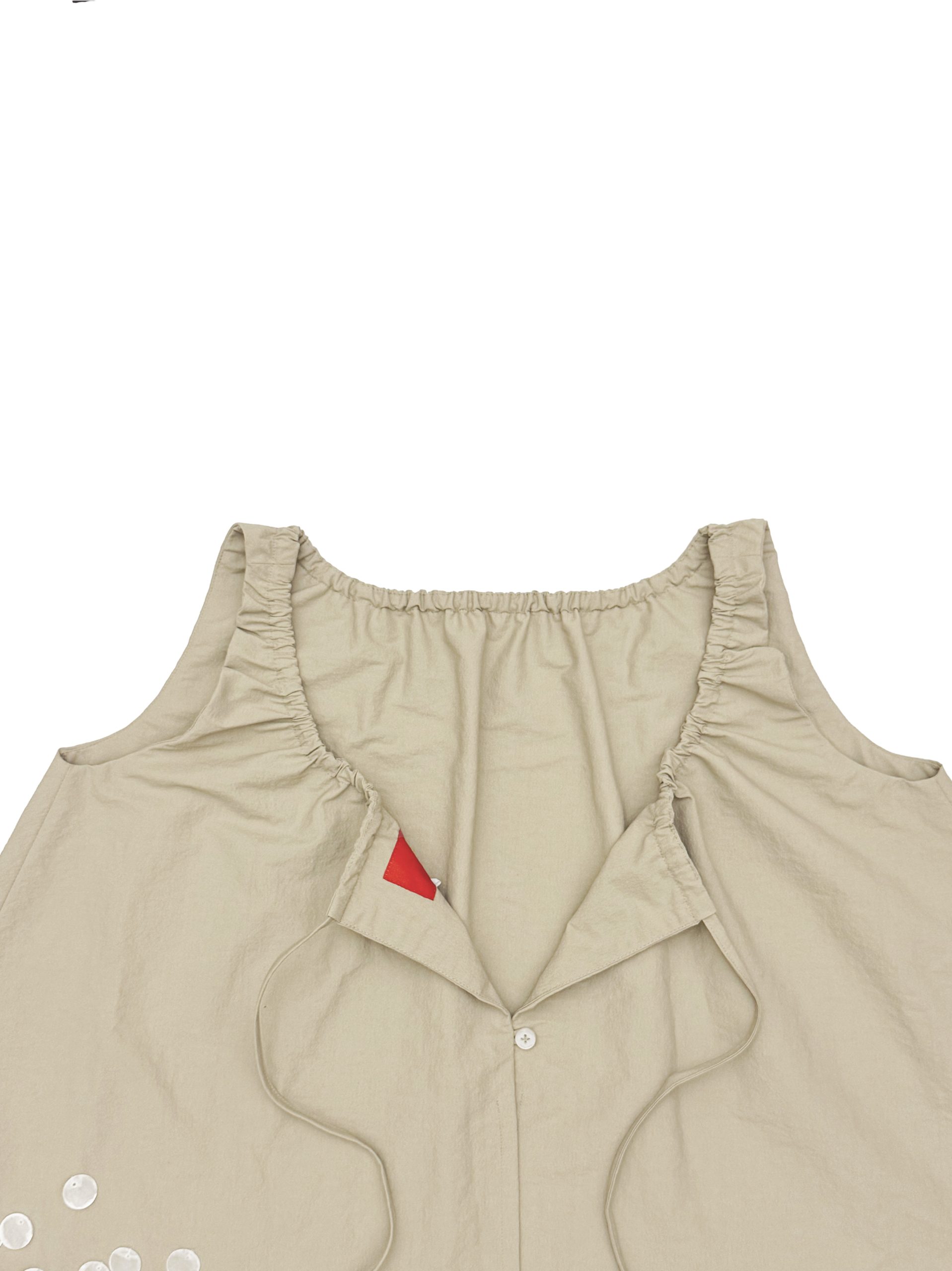 FLAKES TANK BEIGE - Image 4
