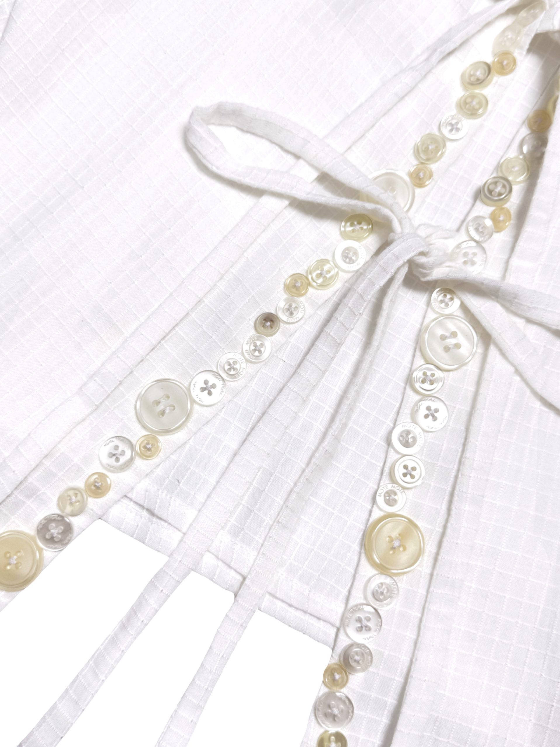 BUTTON TANK WHITE - Image 5