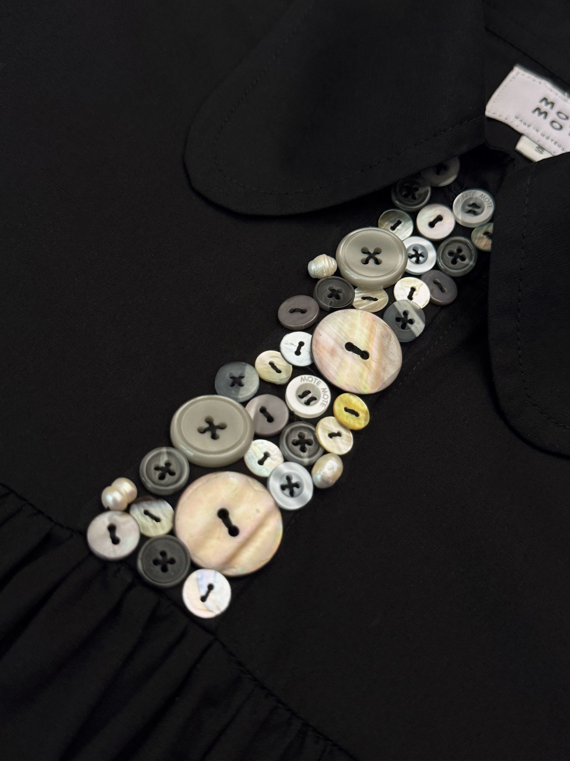 BUTTON SHIRT BLACK - Image 6