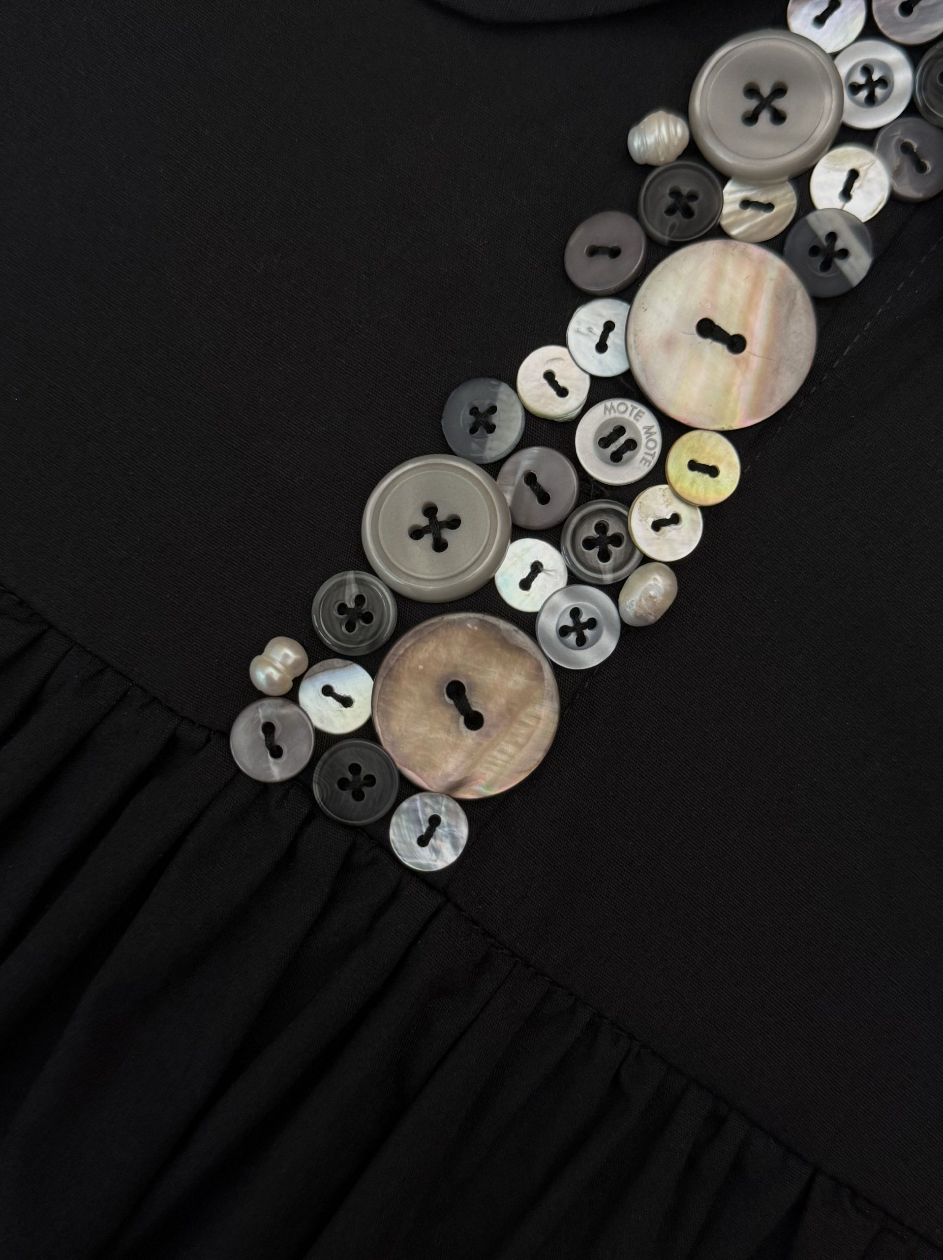 BUTTON SHIRT BLACK - Image 5