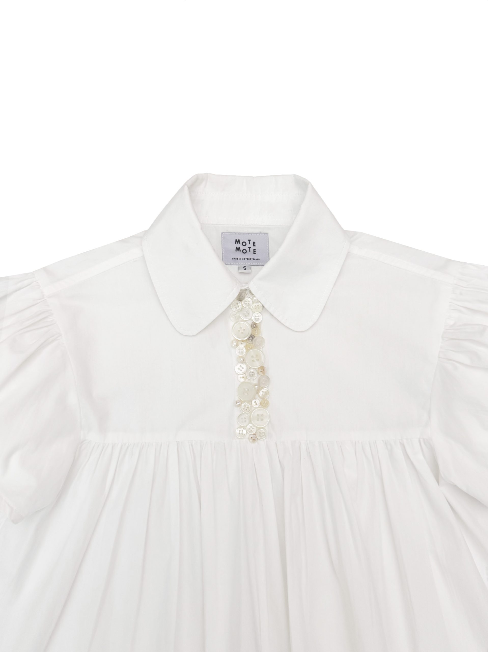 BUTTON SHIRT WHITE - Image 3