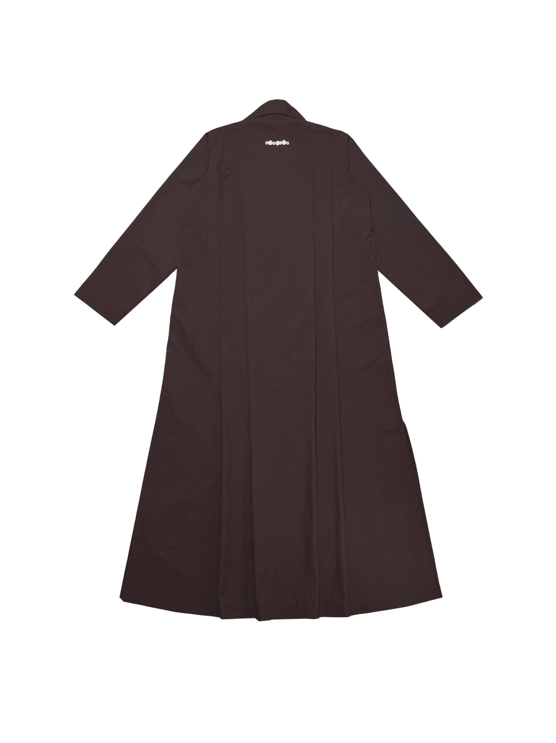 BUTTON COAT BROWN - Image 3