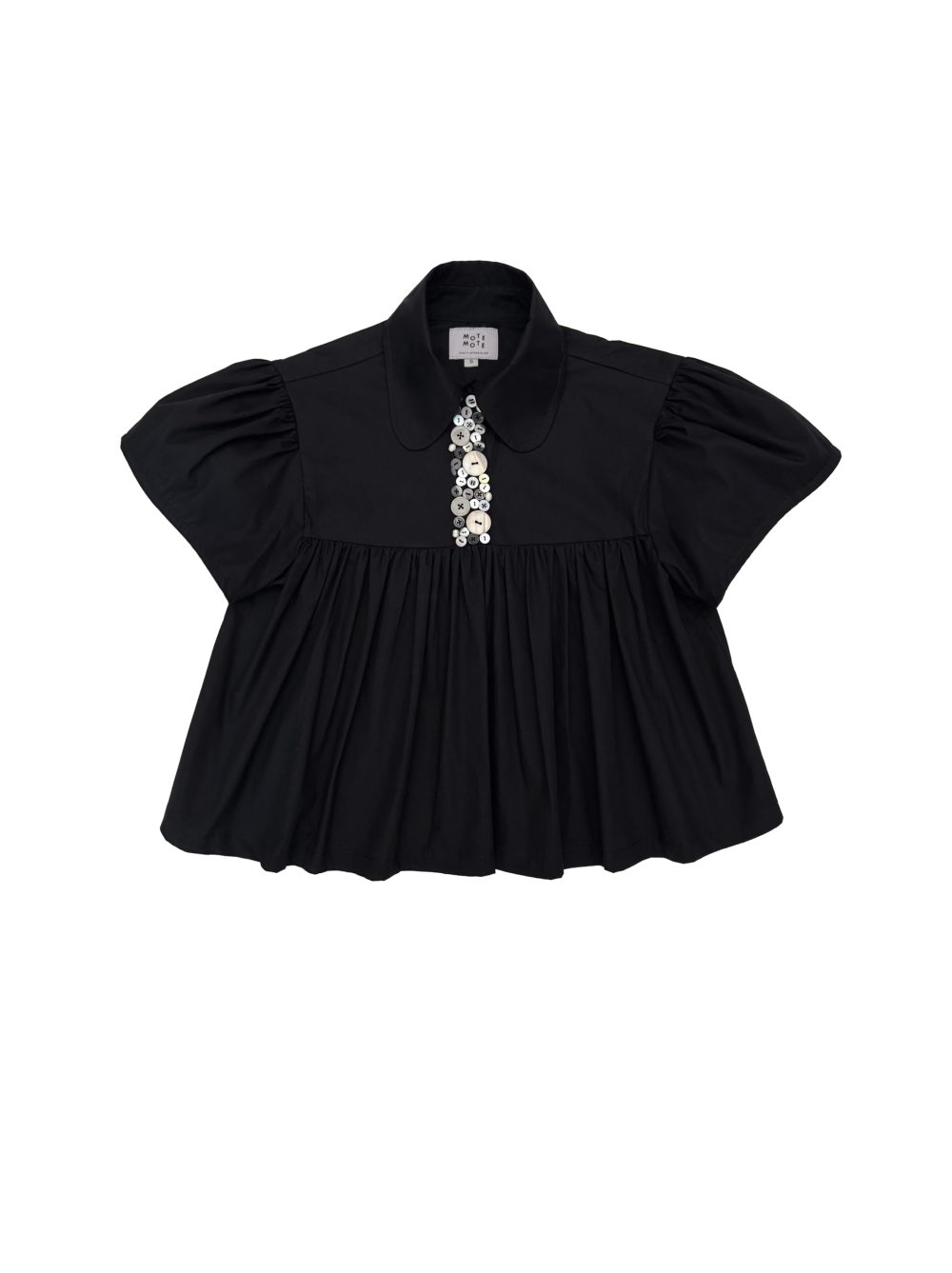 BUTTON SHIRT BLACK