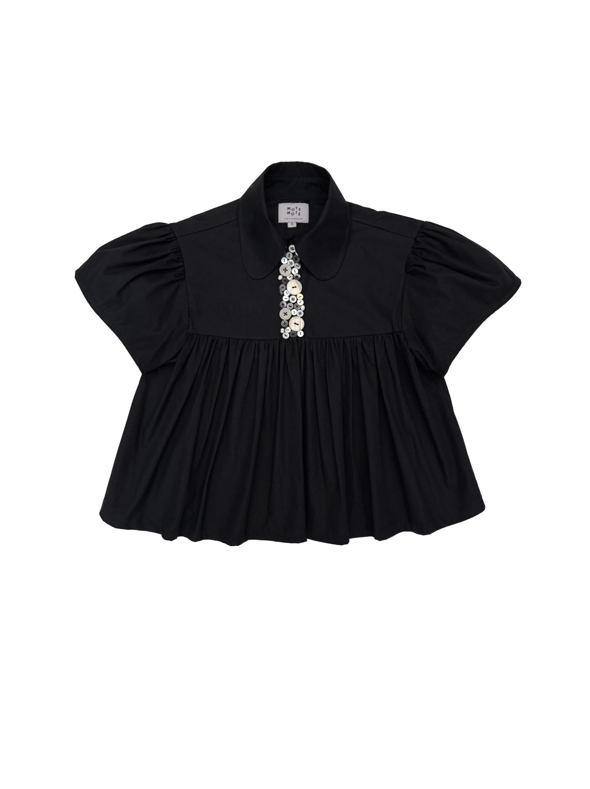 BUTTON SHIRT BLACK