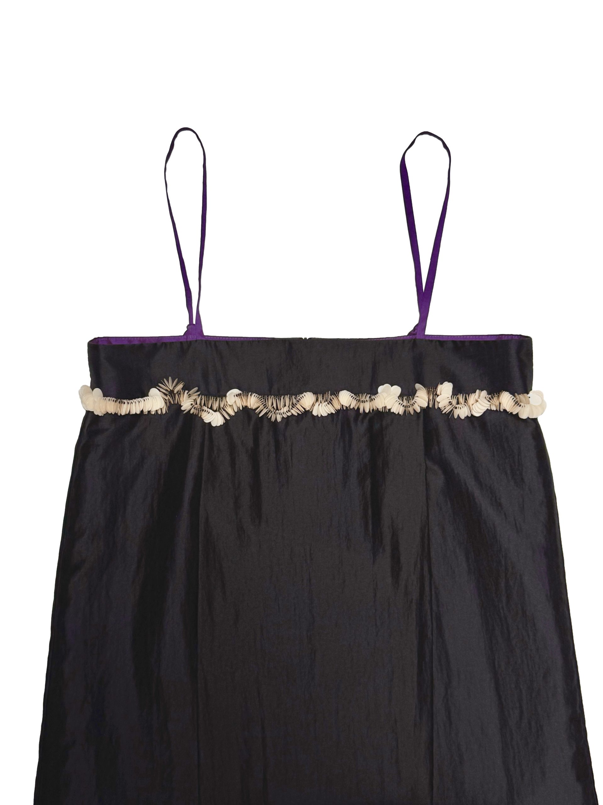 PETALS SLIP DRESS PURPLE - Image 4