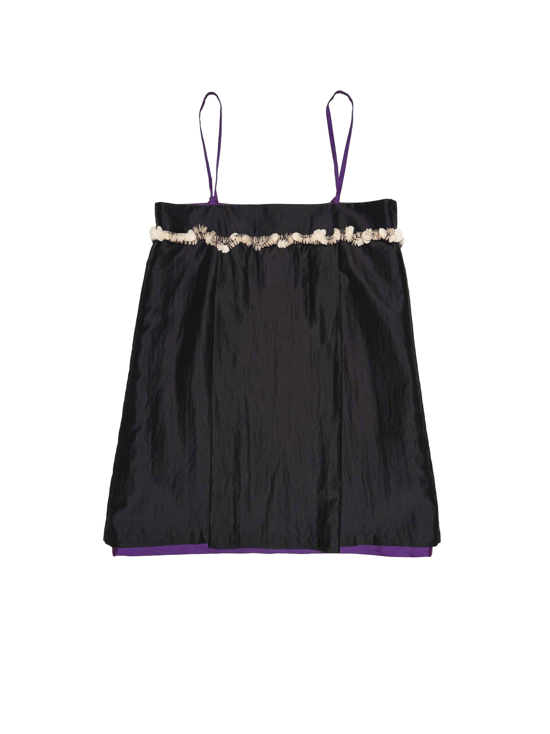 PETALS SLIP DRESS PURPLE