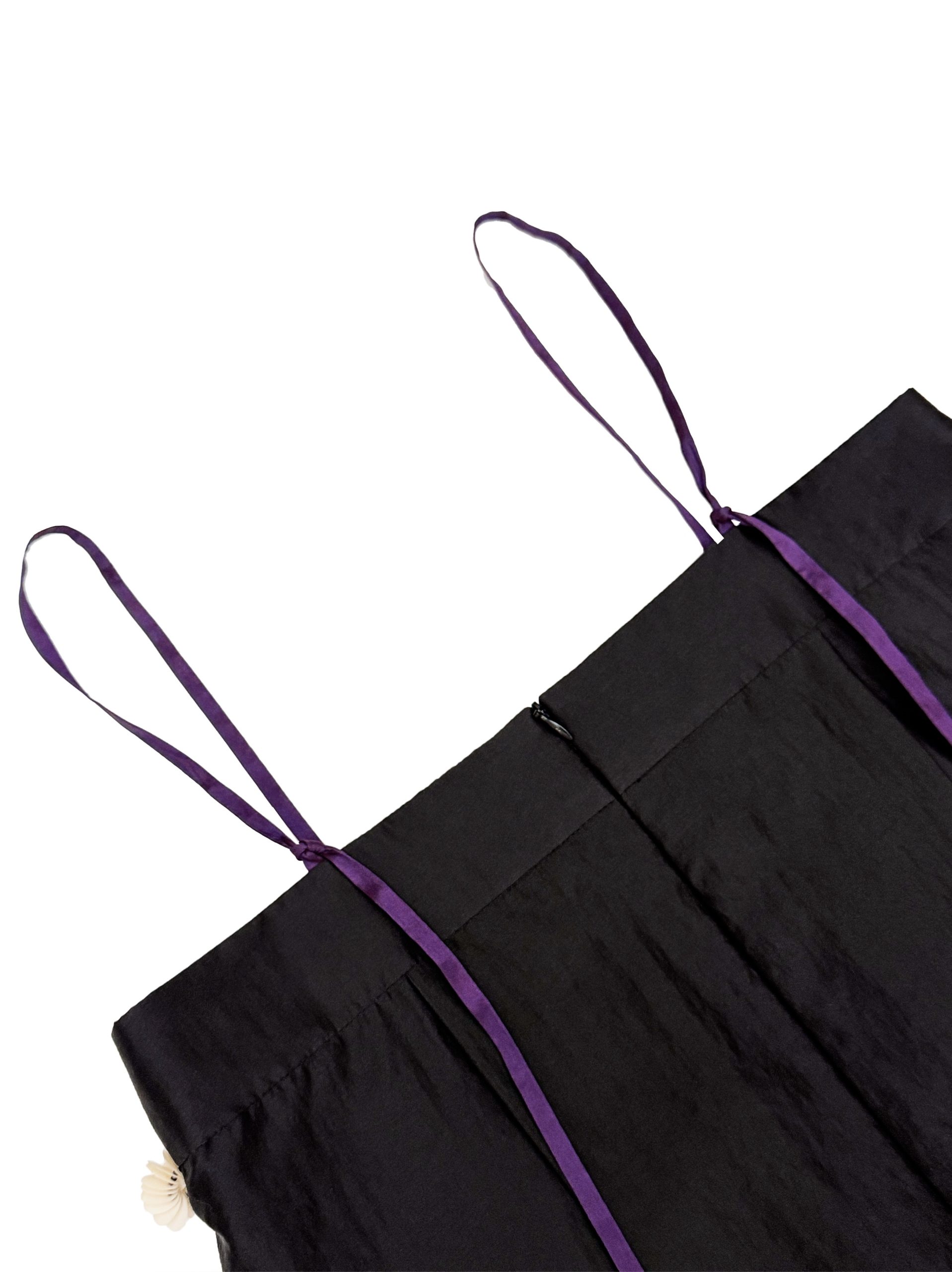 PETALS SLIP DRESS PURPLE - Image 3